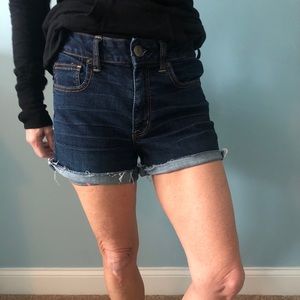 American eagle jean shorts